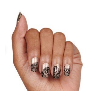 Color Street Lacey Business Nail Strip 100% Real Nail Polish